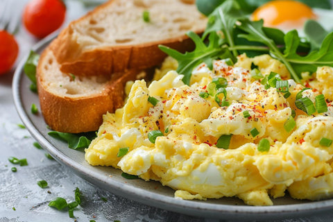 Recette de Brouillade Keto pour le Petit Déjeuner - Keys Nutrition