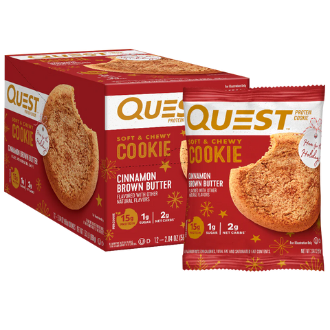 Quest Nutrition - Boîte de 12 Biscuits Protéinées - Keys Nutrition