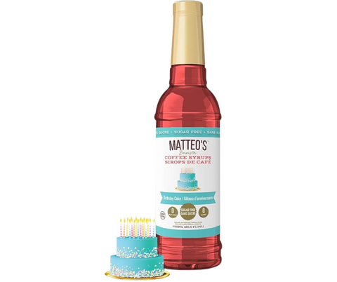 LIQUIDATION - MATTEO'S BARISTA STYLE - Sirop à café 750ml