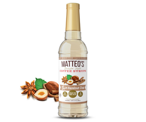 LIQUIDATION - MATTEO'S BARISTA STYLE - Sirop à café 750ml