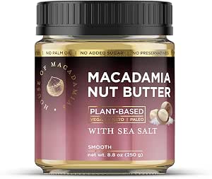 HOUSE OF MACADAMIAS - Beurre de noix de macadamia Sel de mer 250g - Keys Nutrition