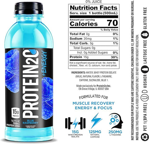 Protein2o - Eau infusée de protéines