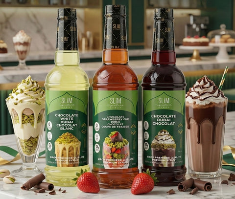 SLIM SYRUPS - Sirops sans sucre Sirop saveur Dubaï