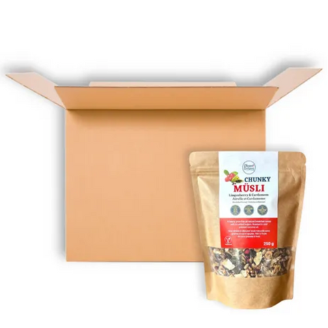 KZ Clean Eating - Strawberry Chocolate Musli Cereal - CASE