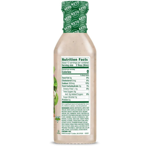 Walden Farms - Vinaigrette Crémeuse au bacon 355ml