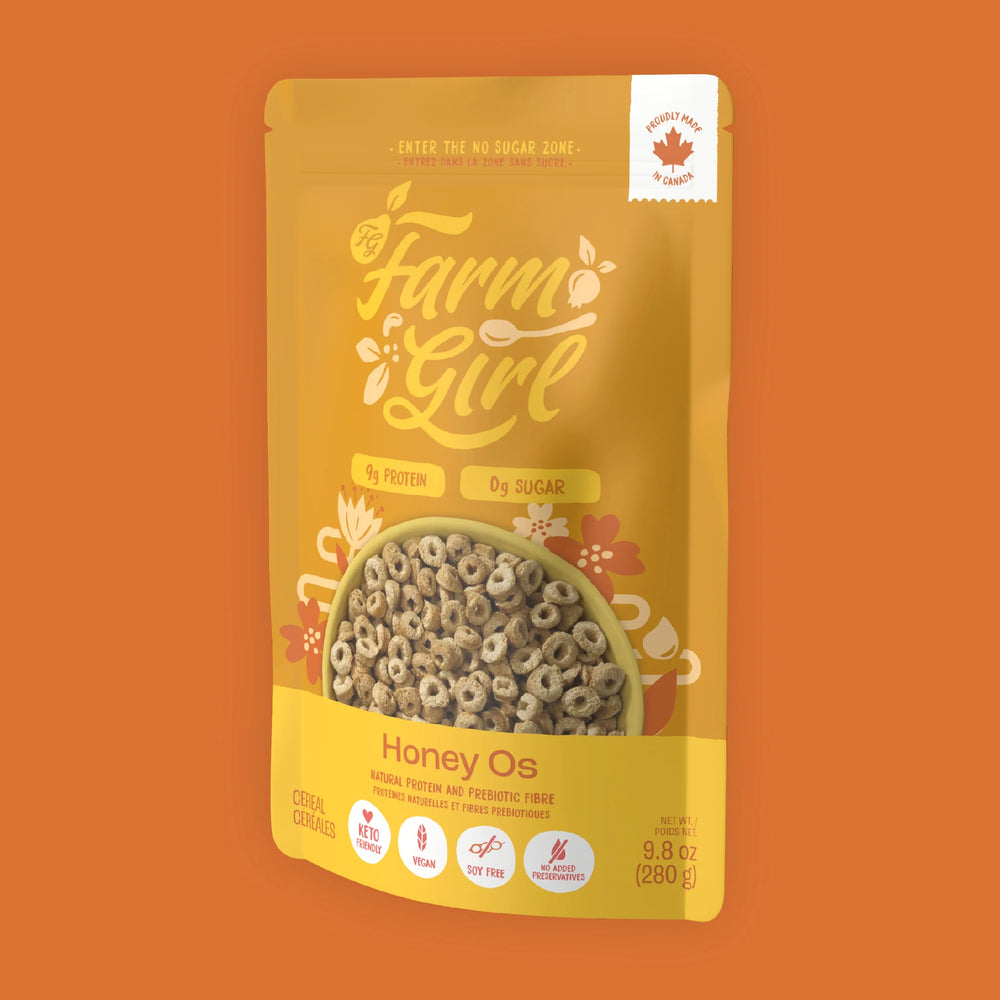 Farm Girl-Nut o's miel CAISSE DE 6|| HONEY NUT O'S CAFE OF 6 FARM GIRL