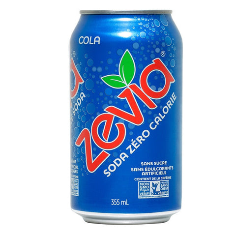 Zévia - Boisson Gazeuse 355ml - POS ZÉVIA