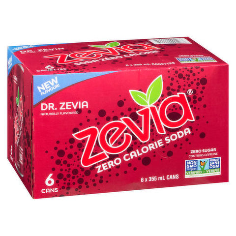 Zévia - Boisson Gazeuse 355ml - POS ZÉVIA