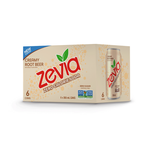 Zévia - Boisson Gazeuse 355ml - POS ZÉVIA