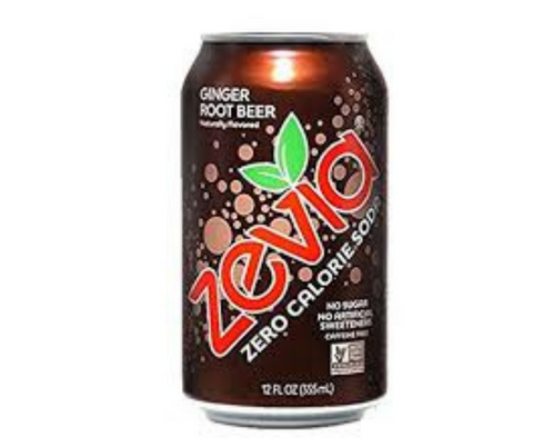LIQUIDATION - Zévia - Boisson Gazeuse 355ml - POS - Keys Nutrition