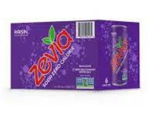 LIQUIDATION - Zévia - Boisson Gazeuse 355ml - POS - Keys Nutrition