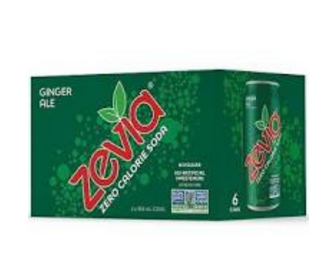 LIQUIDATION - Zévia - Boisson Gazeuse 355ml - POS - Keys Nutrition