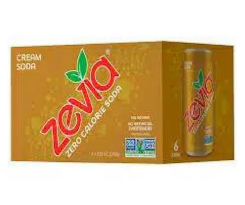 LIQUIDATION - Zévia - Boisson Gazeuse 355ml - POS - Keys Nutrition