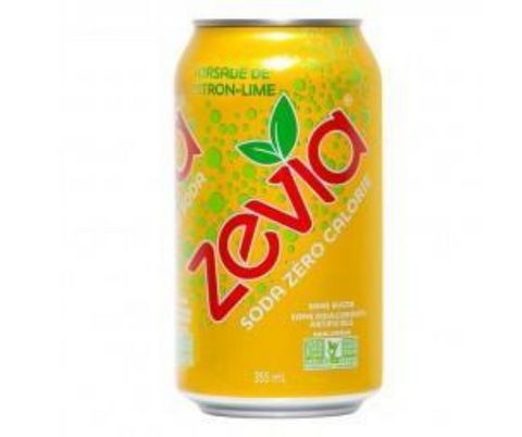 LIQUIDATION - Zévia - Boisson Gazeuse 355ml - POS - Keys Nutrition