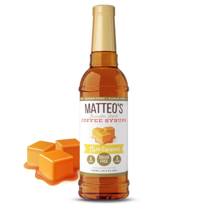 MATTEO'S BARISTA STYLE - Sirop à café 750ml||MATTEO'S BARISTA STYLE - Coffee Syrups 750ml MATTEO'S SYRUPS