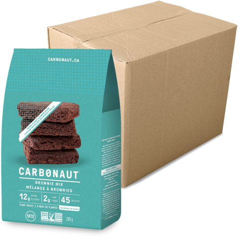 CARBONAUT - Mélange à Brownies 283g CAISSE DE 6 || Low Carb Brownie Mix 283g - CASE OF 6 CARBONAUT