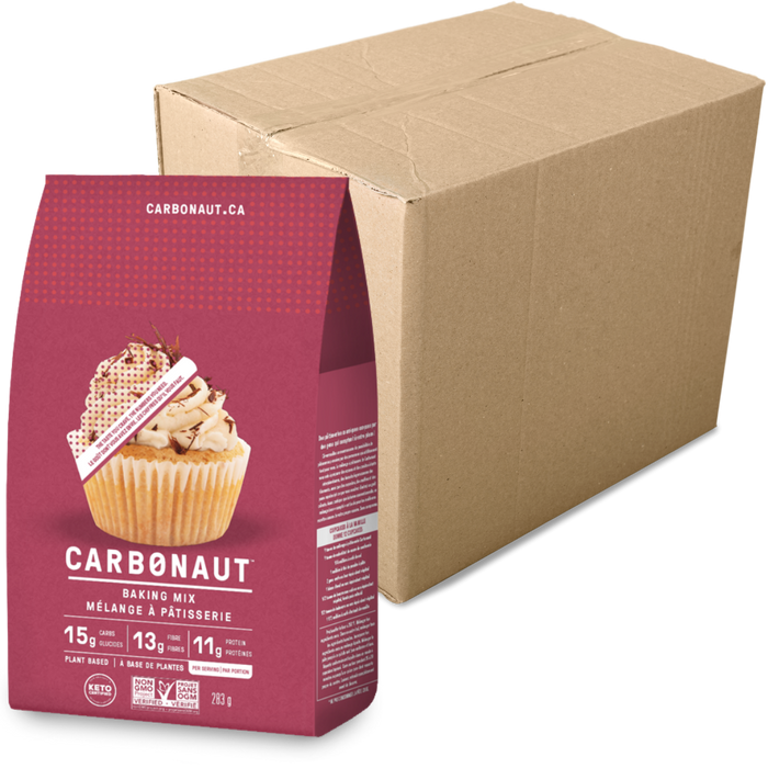CARBONAUT - Mélange à pâtisserie 283g CAISSE DE 6 ||Low Carb Baking Mix 283g- CASE OF 6 CARBONAUT