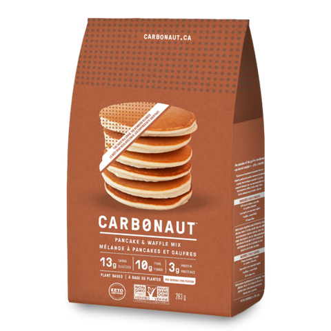 CARBONAUT - Mélange à pancakes et gaufres originale 283g||Low Carb Original Pancake & Waffle Mix 283g CARBONAUT