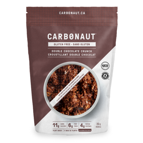 CARBONAUT - Granolas Croustillant Double Chocolat 283g CAISSE DE 6 || Low Carb Double Chocolate Crunch Granola 283g- CASE OF 6 CARBONAUT