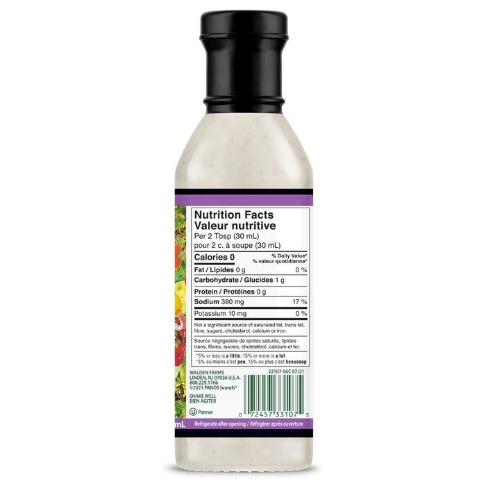 Walden Farms Caesar Dressing 355ml