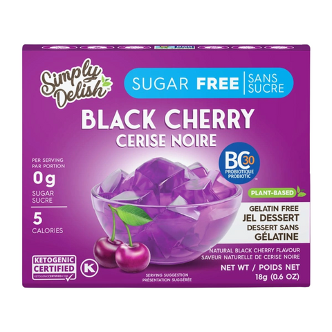 KEYS-NUTRITION-LOW-CARB-EPICERIE-SIMPLY-DELISH-JEL-DESSERT-DESSERT-GELATINE-CERISE-NOIRE-BLACK-CHERRY-FRONT