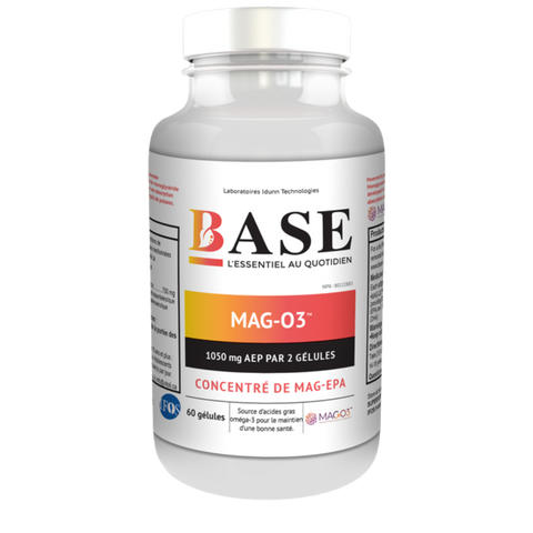 VITOLI - BASE MAG-O3™ CONCENTRÉ EN EPA 60 GÉLULES