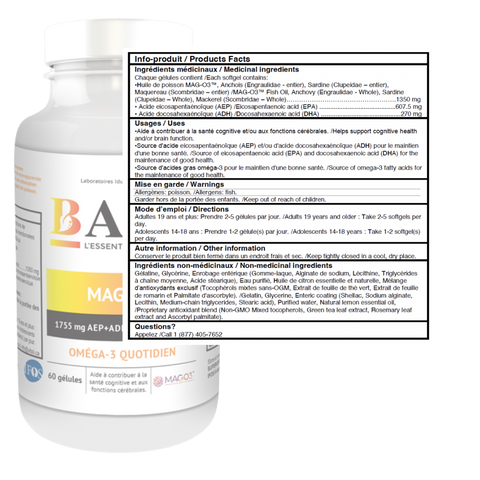 VITOLI - BASE MAG-O3™ QUOTIDIEN 60 GÉLULES