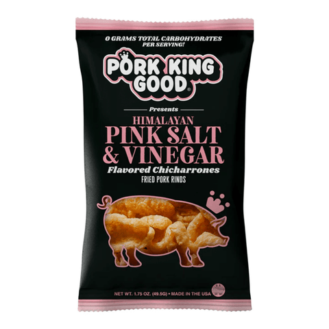 Himalayan Pink Salt & Vinegar Pork King Good Pork Rinds