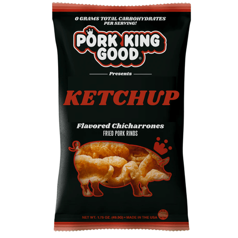 Ketchup Pork King Good Pork Rinds