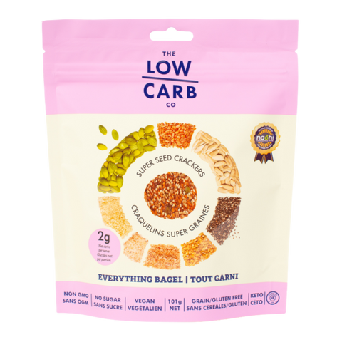 THE LOW CARB CO - Craquelins aux graines 101g