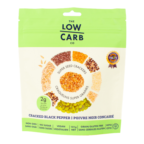 THE LOW CARB CO - Craquelins aux graines 101g