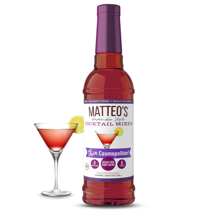 MATTEO'S BARTENDER STYLE - Mixes à Cocktail 750ml||MATTEO'S BARTENDER STYLE - Cocktail Mixes 750ml MATTEO'S SYRUPS
