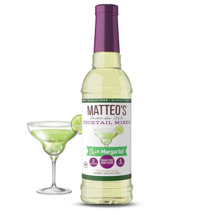 MATTEO'S BARTENDER STYLE - Mixes à Cocktail 750ml||MATTEO'S BARTENDER STYLE - Cocktail Mixes 750ml MATTEO'S SYRUPS