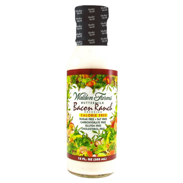Walden Farms - Vinaigrette Bacon Ranch 355ml|| Walden Farms Bac'N Ranch Dressing 355ml WALDEN FARMS