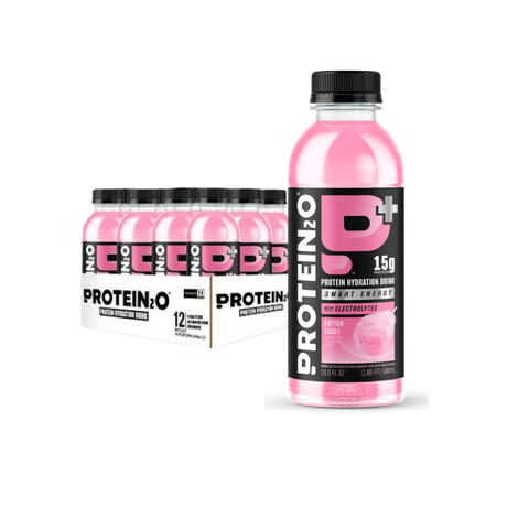 Protein2o - Eau infusée de protéines - framboise bleu + Energie - CAISSE DE 12 - Keys Nutrition