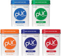 PUR – 30 menthes sans aspartame, fabriquées avec du xylitol, sans sucre, végétalien, sans gluten et adaptées pour régime cétogène, menthes naturelles aromatisées à la menthe, paquet varié