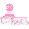 PUR Gomme à mâcher, sans aspartame, sans sucre, 100 % xylitol, gomme à mâcher naturelle, sans OGM, végétalien CAISSE