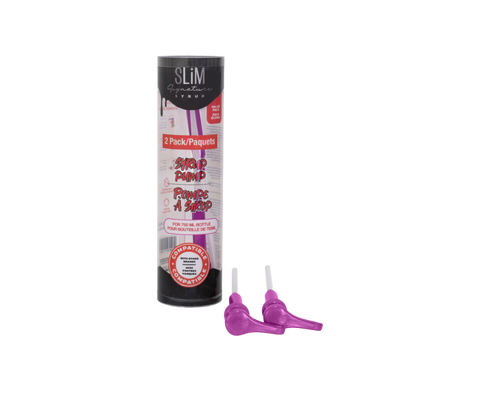KEYS NUTRITION / SLIM SYRUPS - Pompe à sirop - Paquet de 2, unités violet