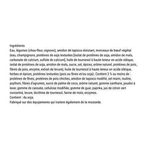 CARBONAUT - Wraps Barbacoa à base de plantes 156g