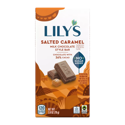 Lily's - Milk Chocolate and Salted Caramel Bar