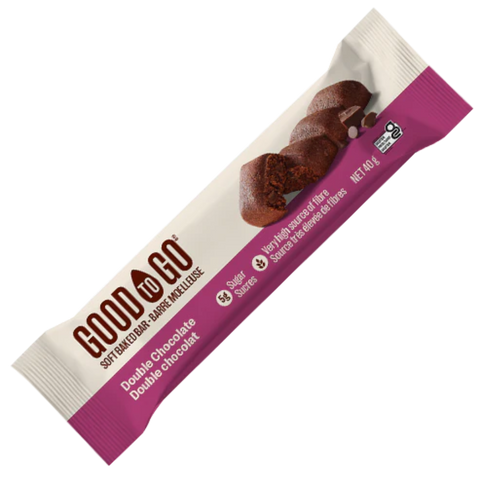 Barre moelleuse double chocolat unité 40g