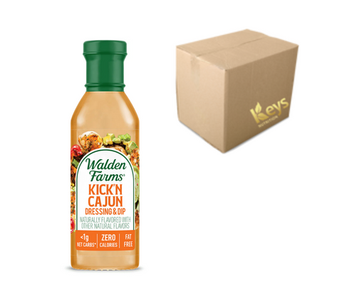 Walden Farms - Vinaigrette Kick'n Cajun CAISSE DE 6