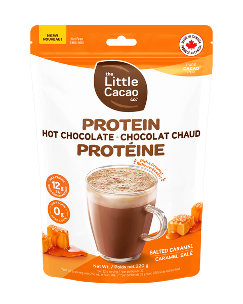 The Little Cacao - Chocolat chaud protéiné caramel salé 320g