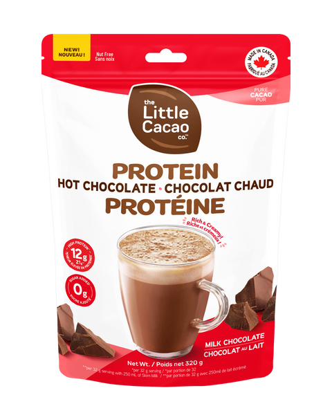 The Little Cacao - Chocolat chaud protéiné chocolat au lait 320g