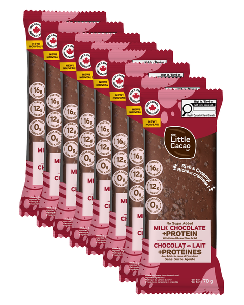 The Little Cacao - Emballage 8 barres chocolat au lait