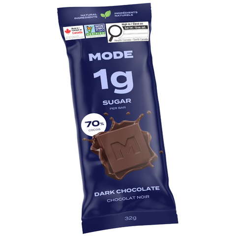 MODE - Chocolat noir sans sucre 32g - Keys Nutrition
