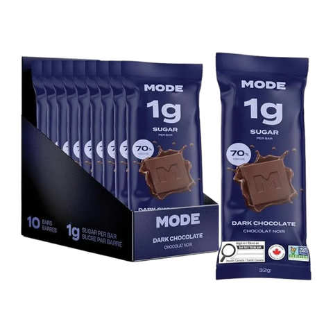 MODE - Chocolat noir sans sucre 32g - Keys Nutrition