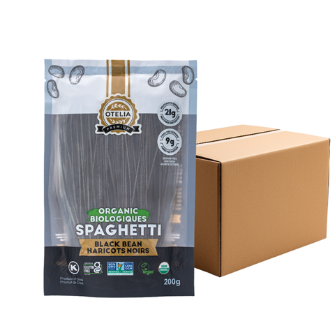 OTELIA - Pâtes Spaghetti Protéinées aux Haricots Noirs 200g