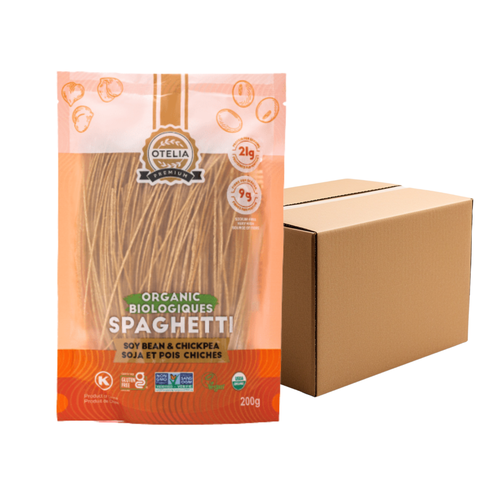 OTELIA -  Spaghetti Protéinés aux fèves de soja et aux pois chiches 200g