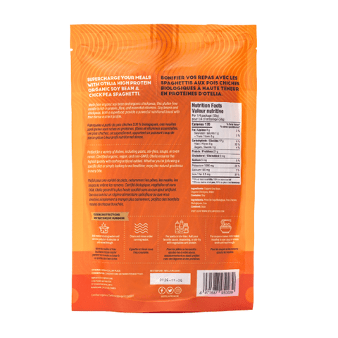 OTELIA -  Spaghetti Protéinés aux fèves de soja et aux pois chiches 200g